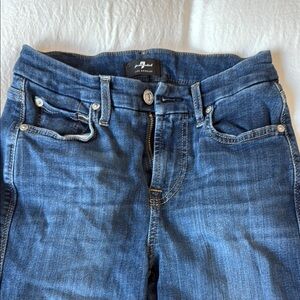 Blue Denim Jeans by 7 For All Mankind